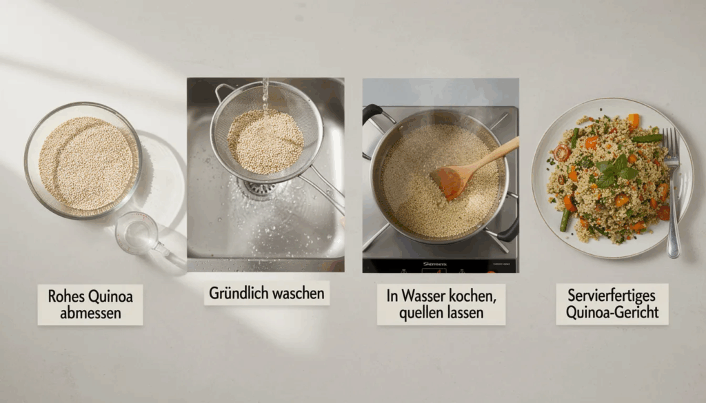 quinoa verarbeitung